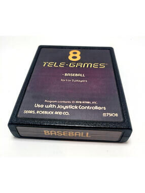 Baseball - 8 Tele-Games (Sears Tele-Games / Atari 2600) Cart